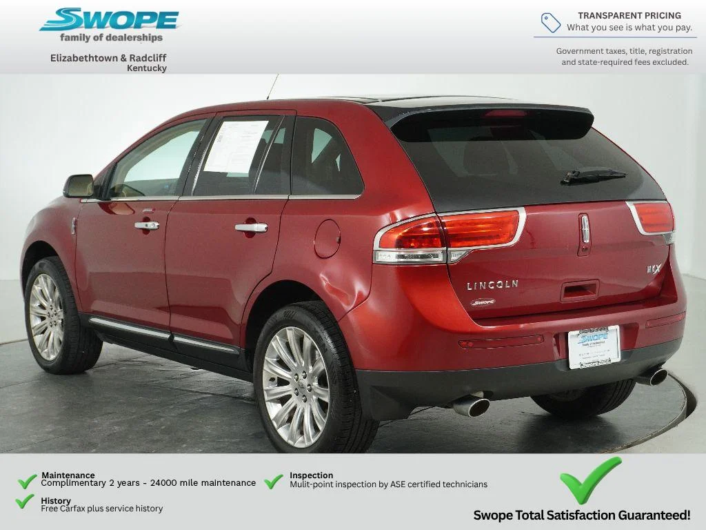 Used 2013 Ruby Red Metallic Tinted Clearcoat Lincoln Base image 5