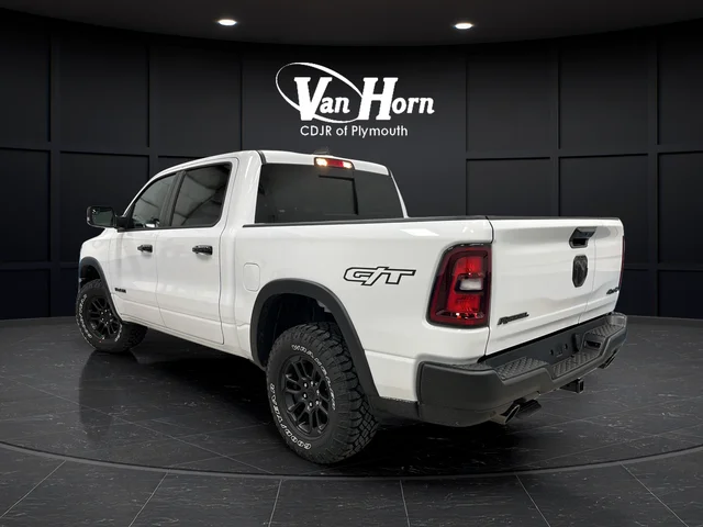 New 2026 Bright White Clear-Coat Exterior Paint RAM Rebel image 5