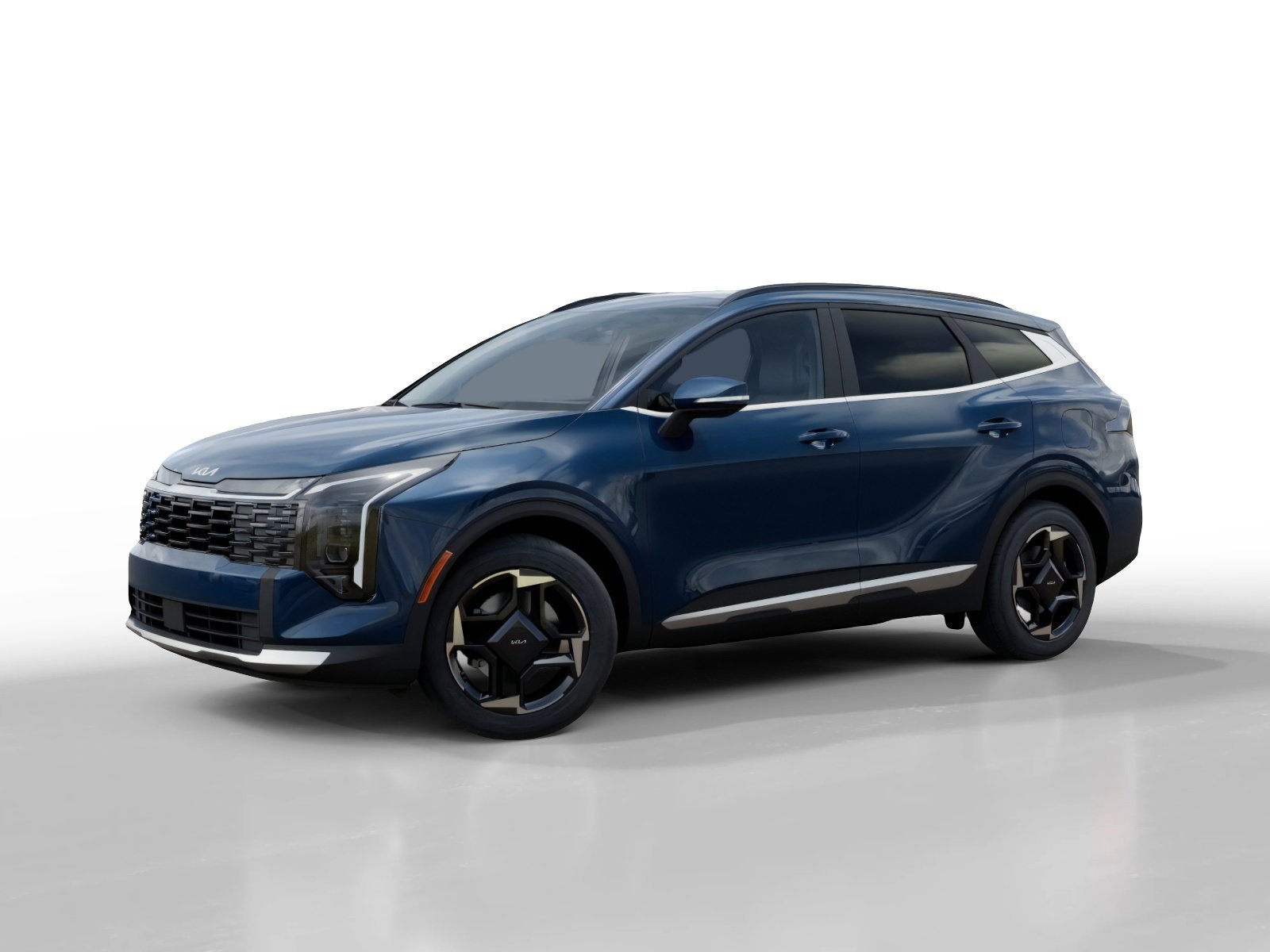 New 2027 Blue Kia EX image 3