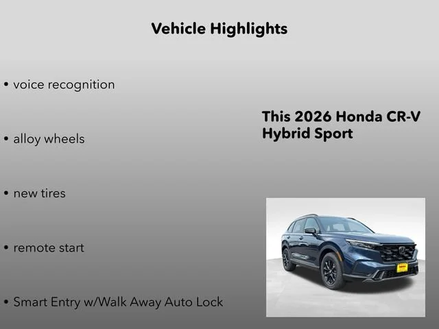 New 2026 Canyon River Blue Metallic Honda Sport image 15