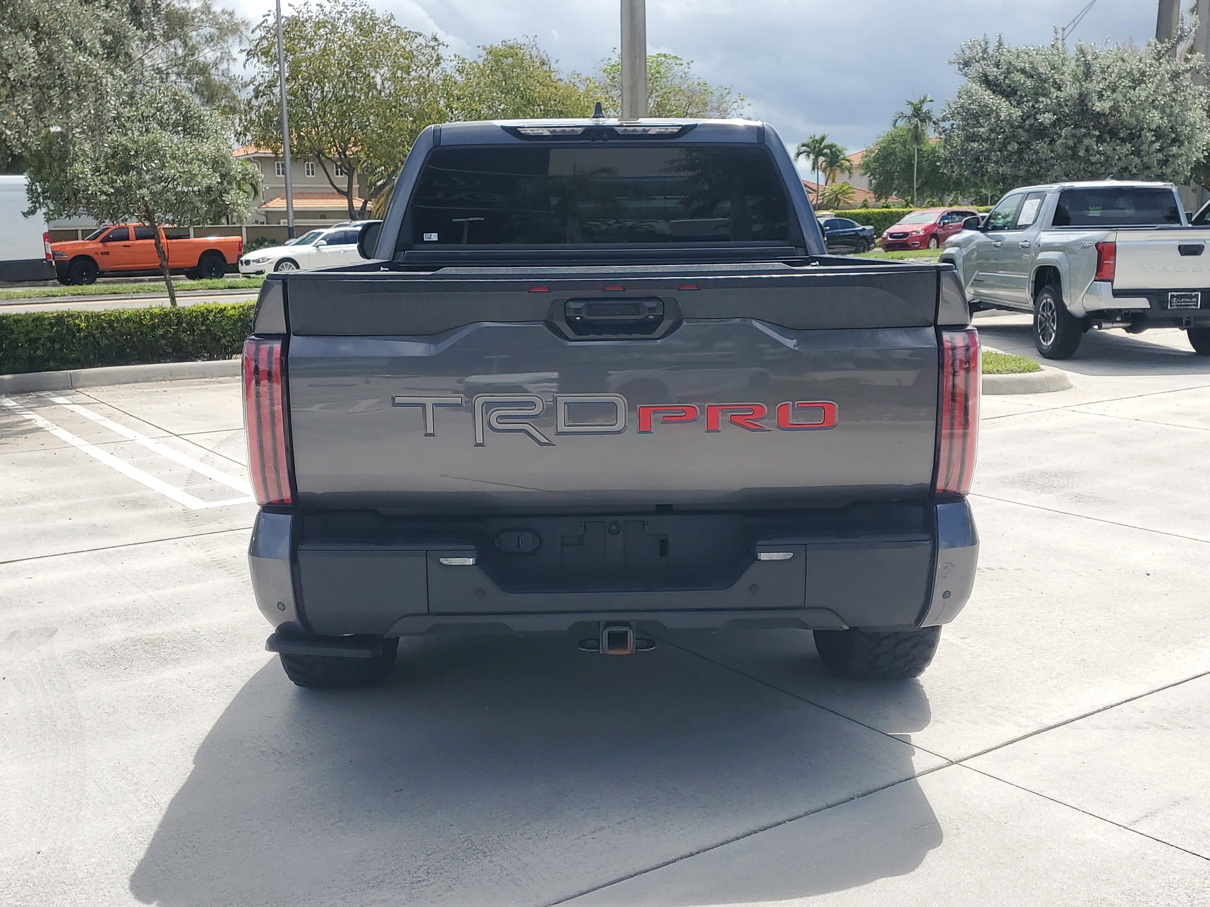 Used 2024 Magnetic Gray Metallic Toyota TRD Pro Hybrid image 9