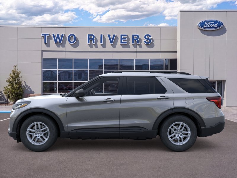 New 2026 Carbonized Gray Metallic Ford Active image 3