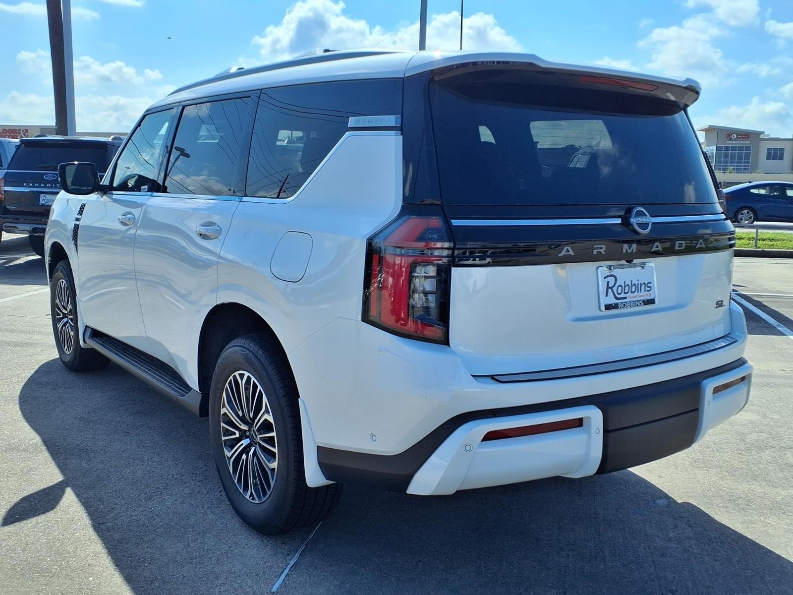 2026 Nissan Armada SL White at Robbins Nissan
