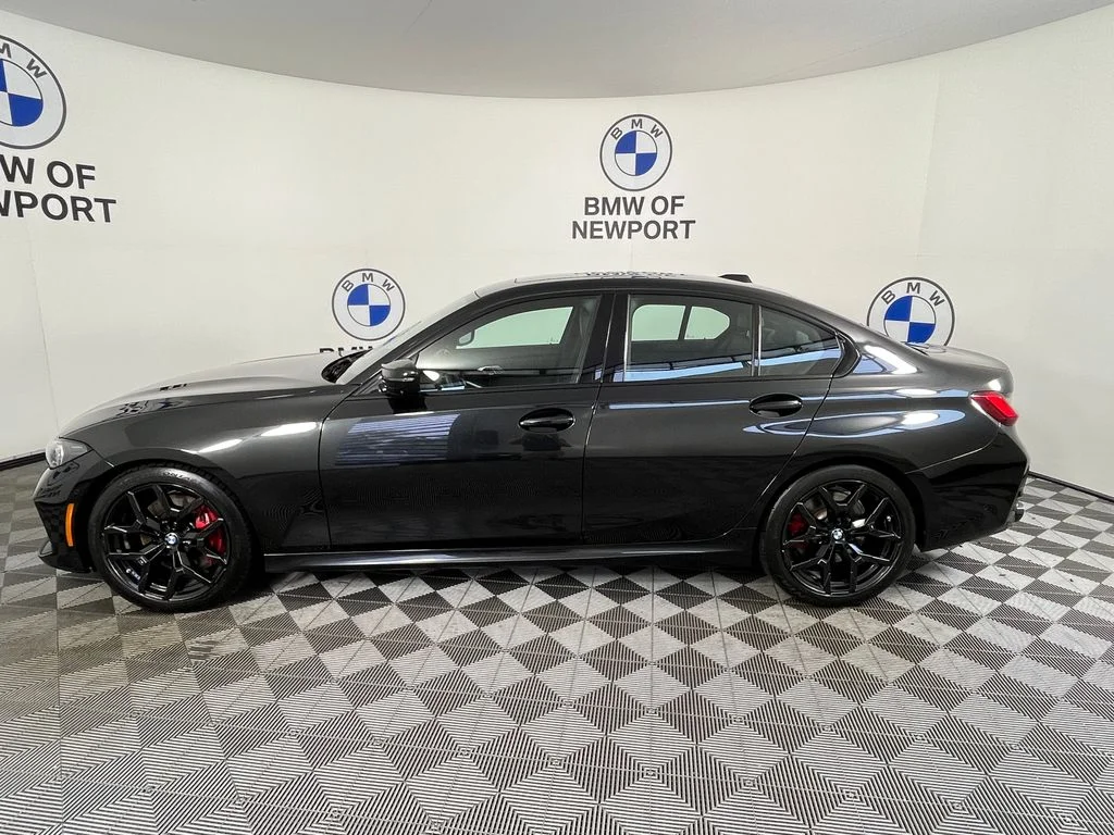 Used 2025 Black BMW M340i xDrive image 10
