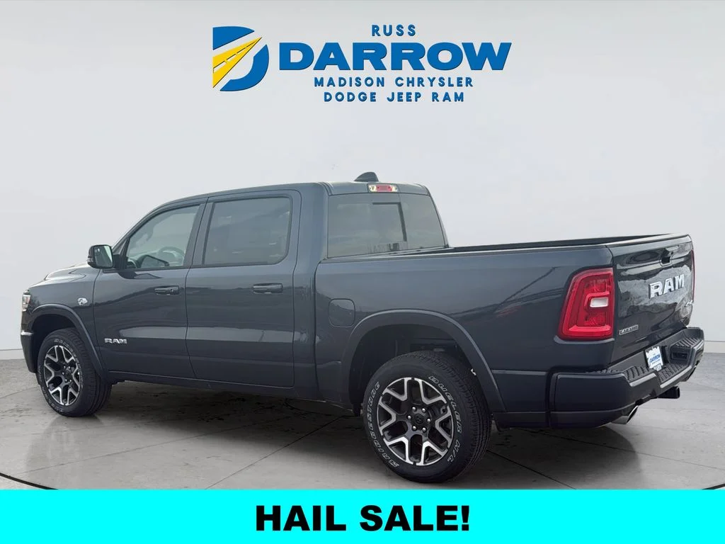 New 2026 Forged Blue Metallic Exterior Paint RAM Laramie image 3