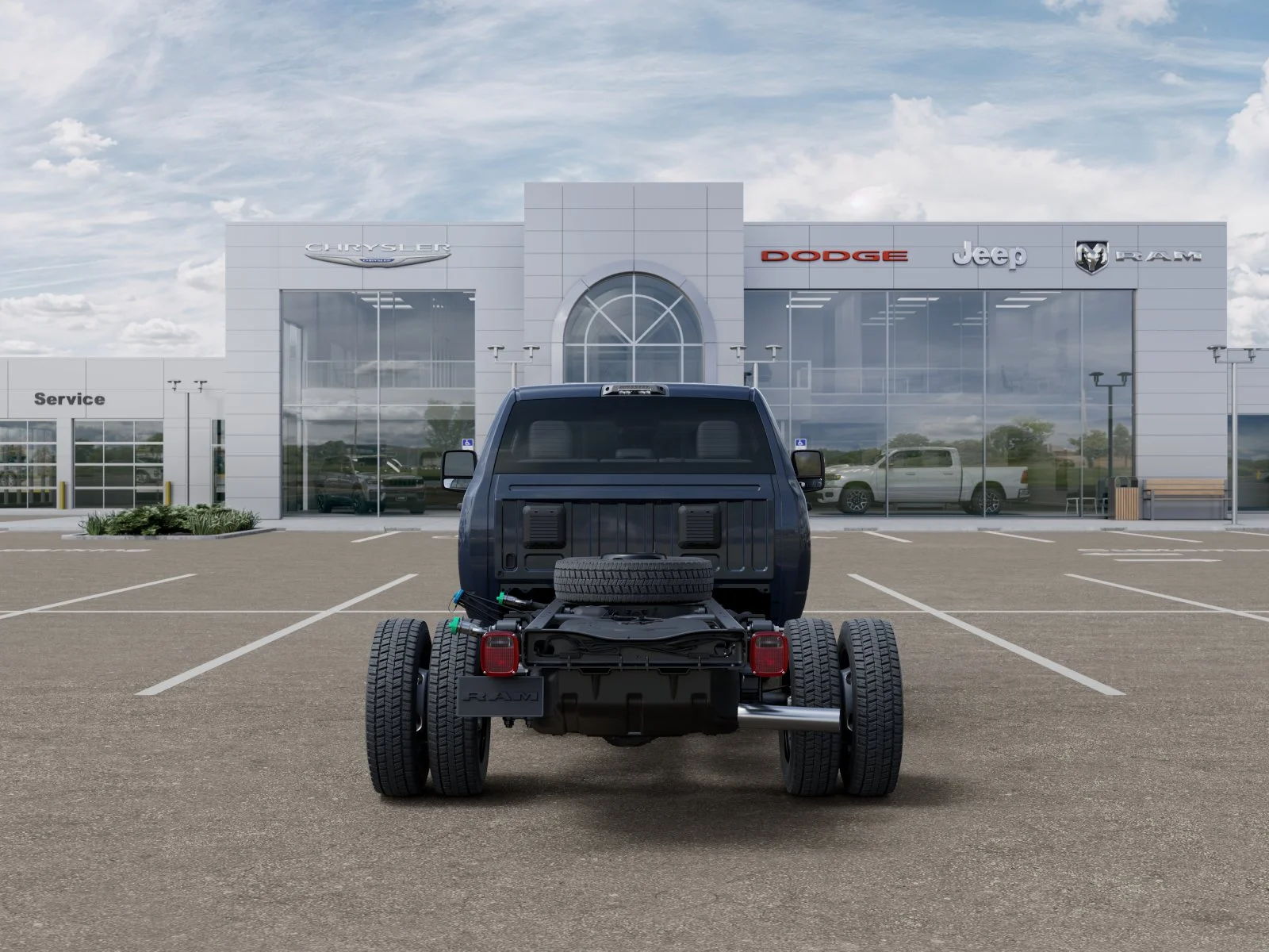 New 2026 Forged Blue Metallic Exterior Paint RAM Tradesman image 33