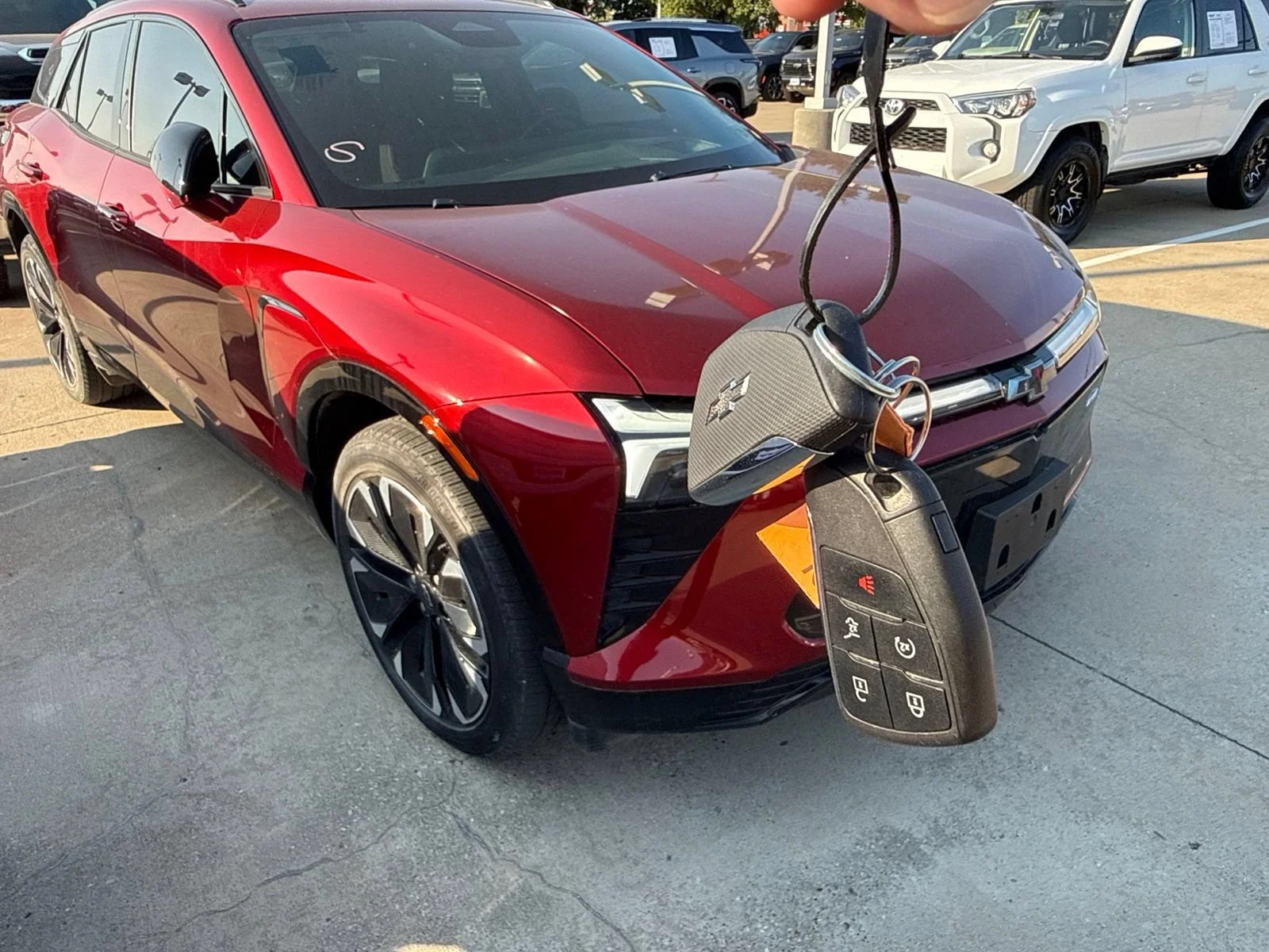 Used 2024 Radiant Red Tintcoat Chevrolet RS image 9
