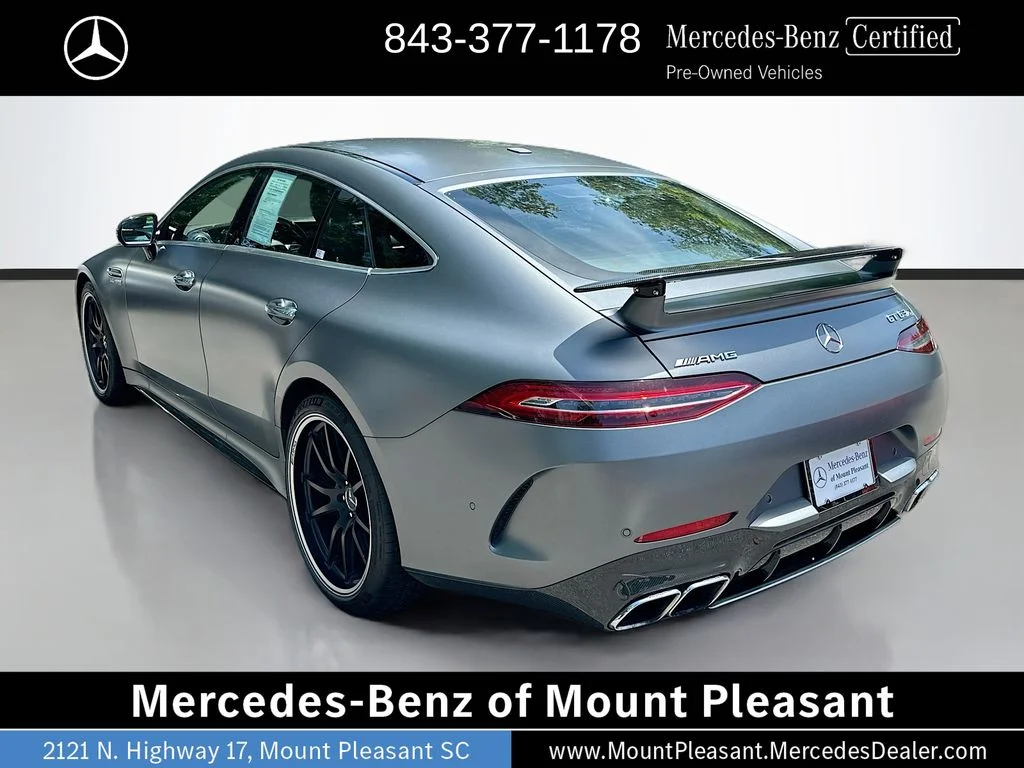 Certified Used 2021 designo Selenite Gray Magno Mercedes-AMG S image 7