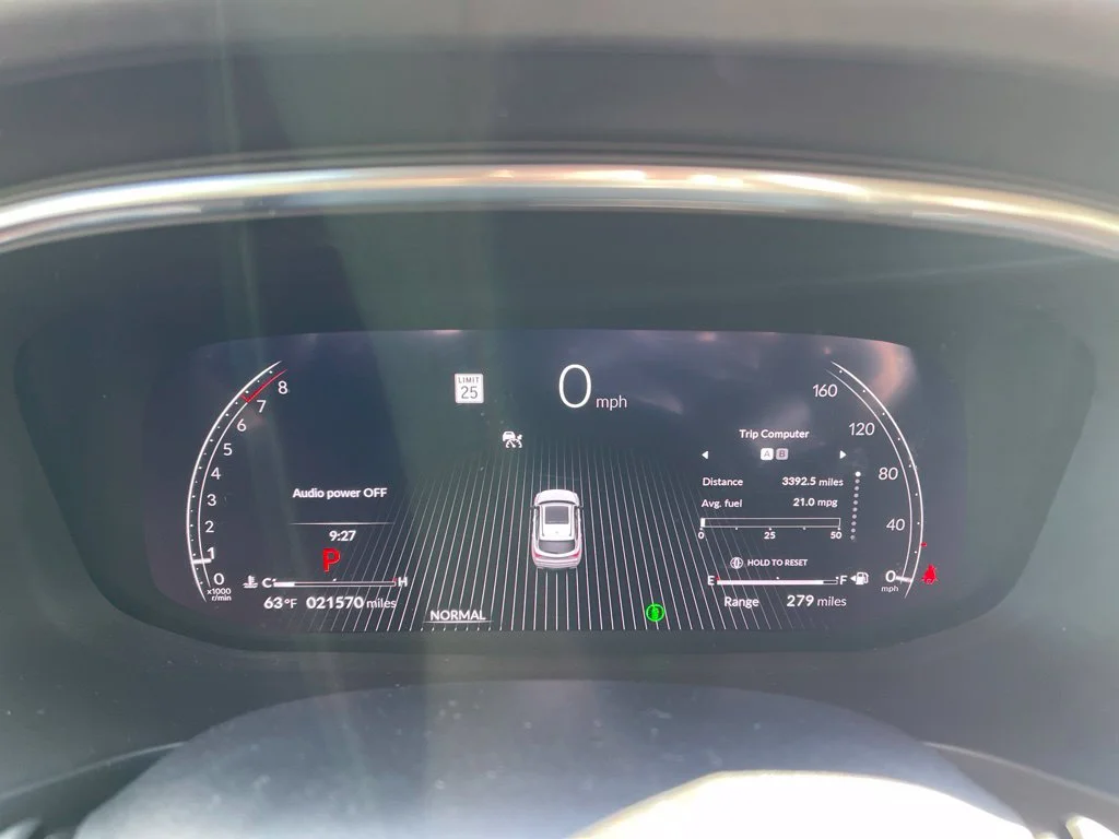 Used 2025 Platinum White Pearl Acura TECH image 10