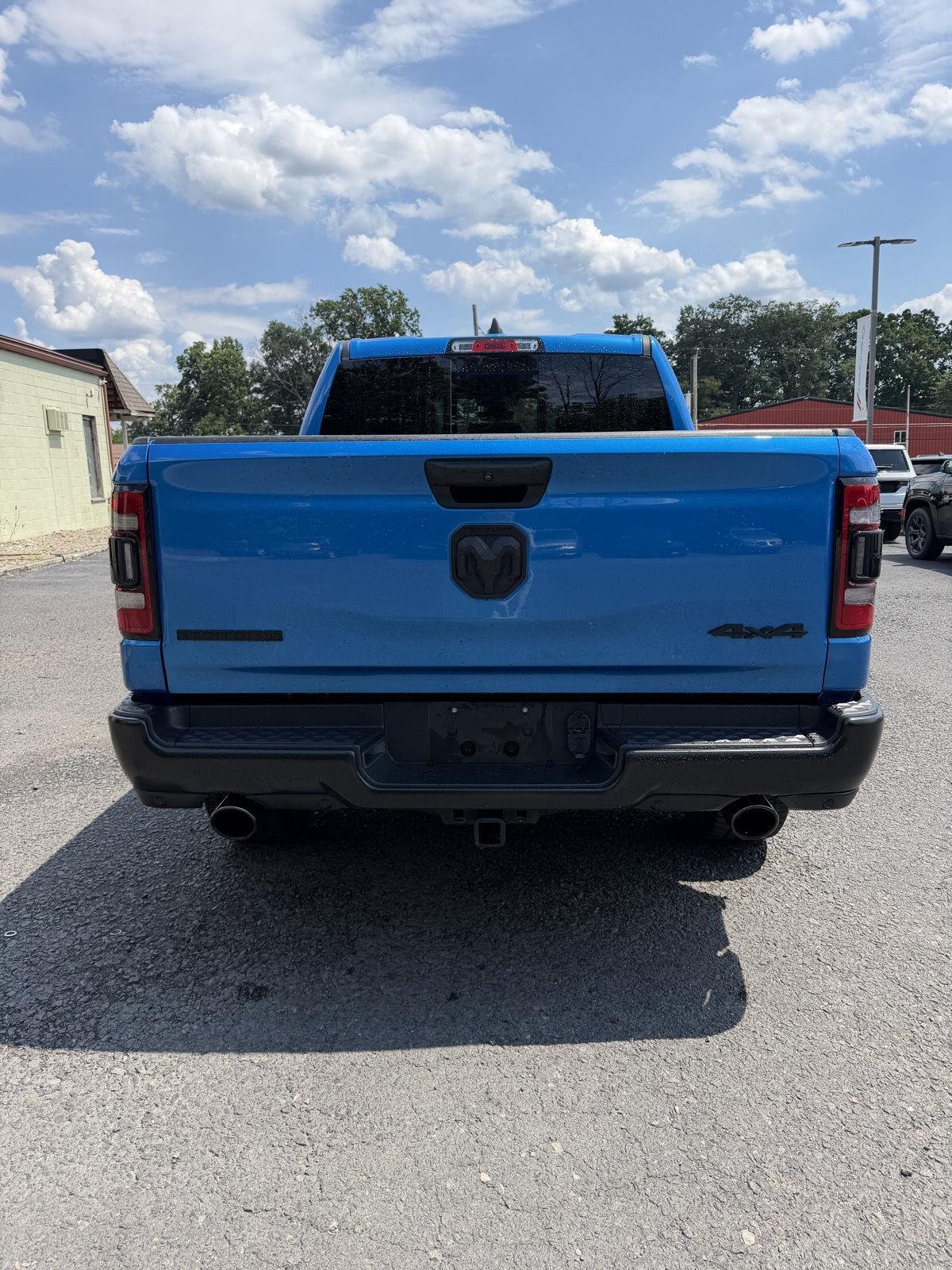 Used 2023 Hydro Blue Pearlcoat Ram Big Horn image 6