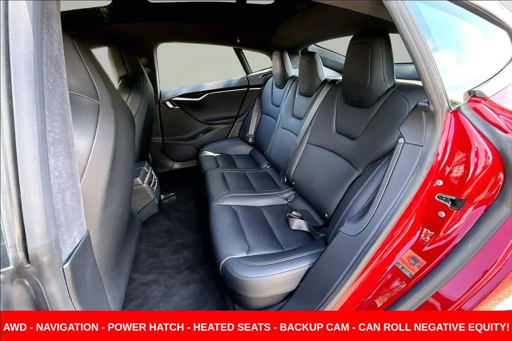 Used 2018 Red Tesla 100D image 23