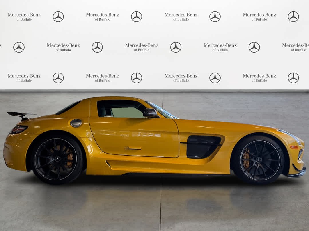 Used 2014 AMG Solarbeam Yellow Mercedes-Benz SLS AMG® Black Series image 4