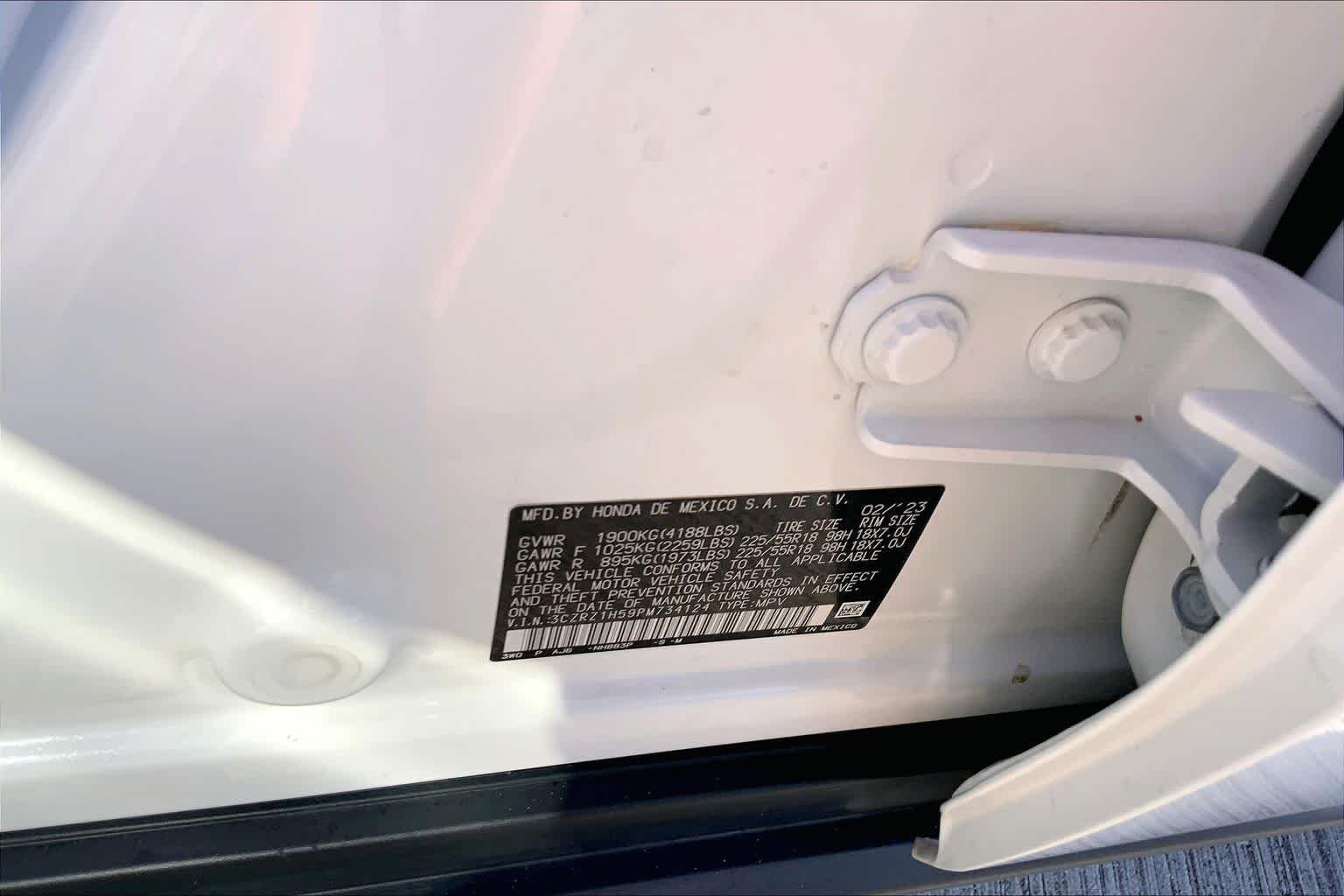 Used 2023 Platinum White Pearl Honda Sport image 31