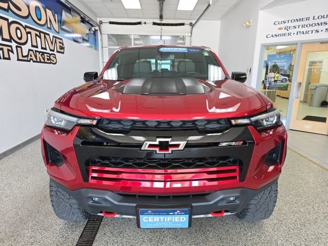 Certified 2024 Chevrolet Colorado ZR2 with VIN 1GCPTFEK8R1207116 for sale in Detroit Lakes, Minnesota