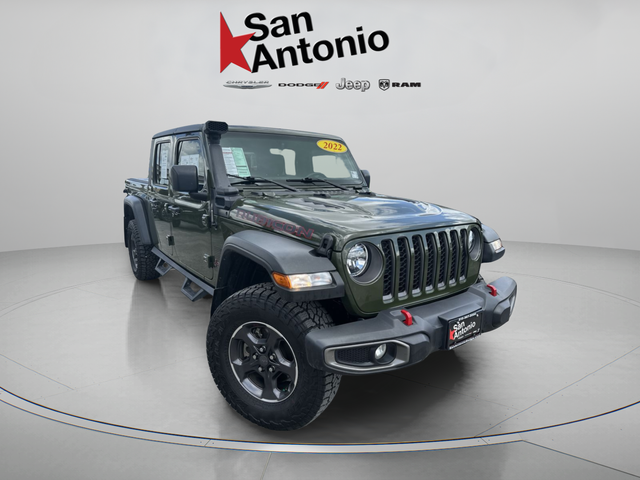 Used 2022 Green Jeep Rubicon image 1