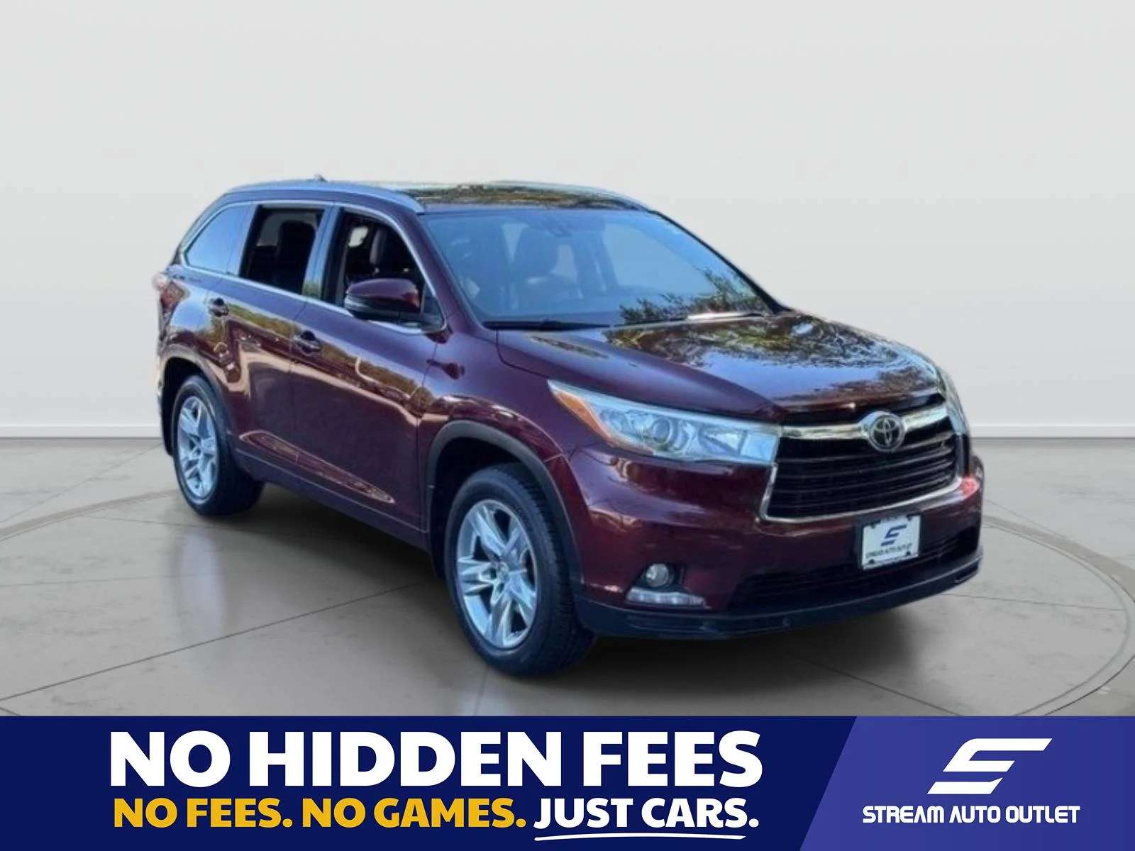 2015 Toyota Highlander Limited Platinum