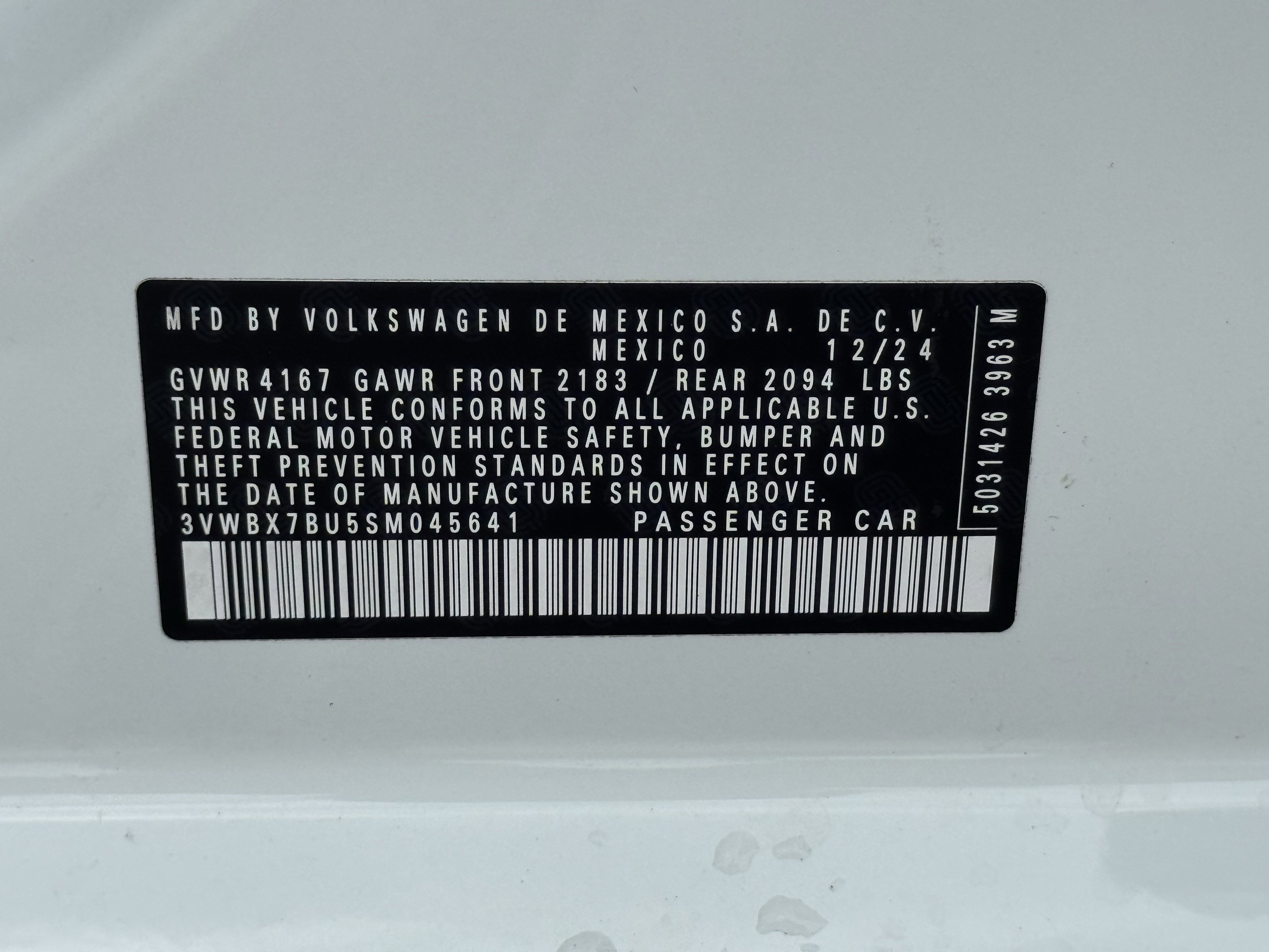 Used 2025 White Volkswagen Sport image 30