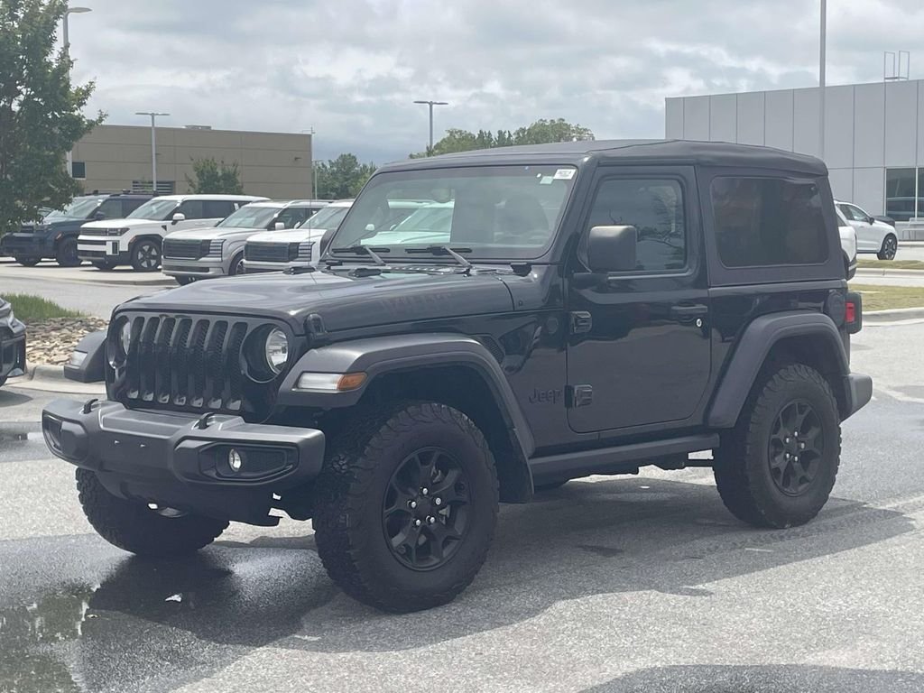 Used 2021 Black Clearcoat Jeep Willys Sport image 23