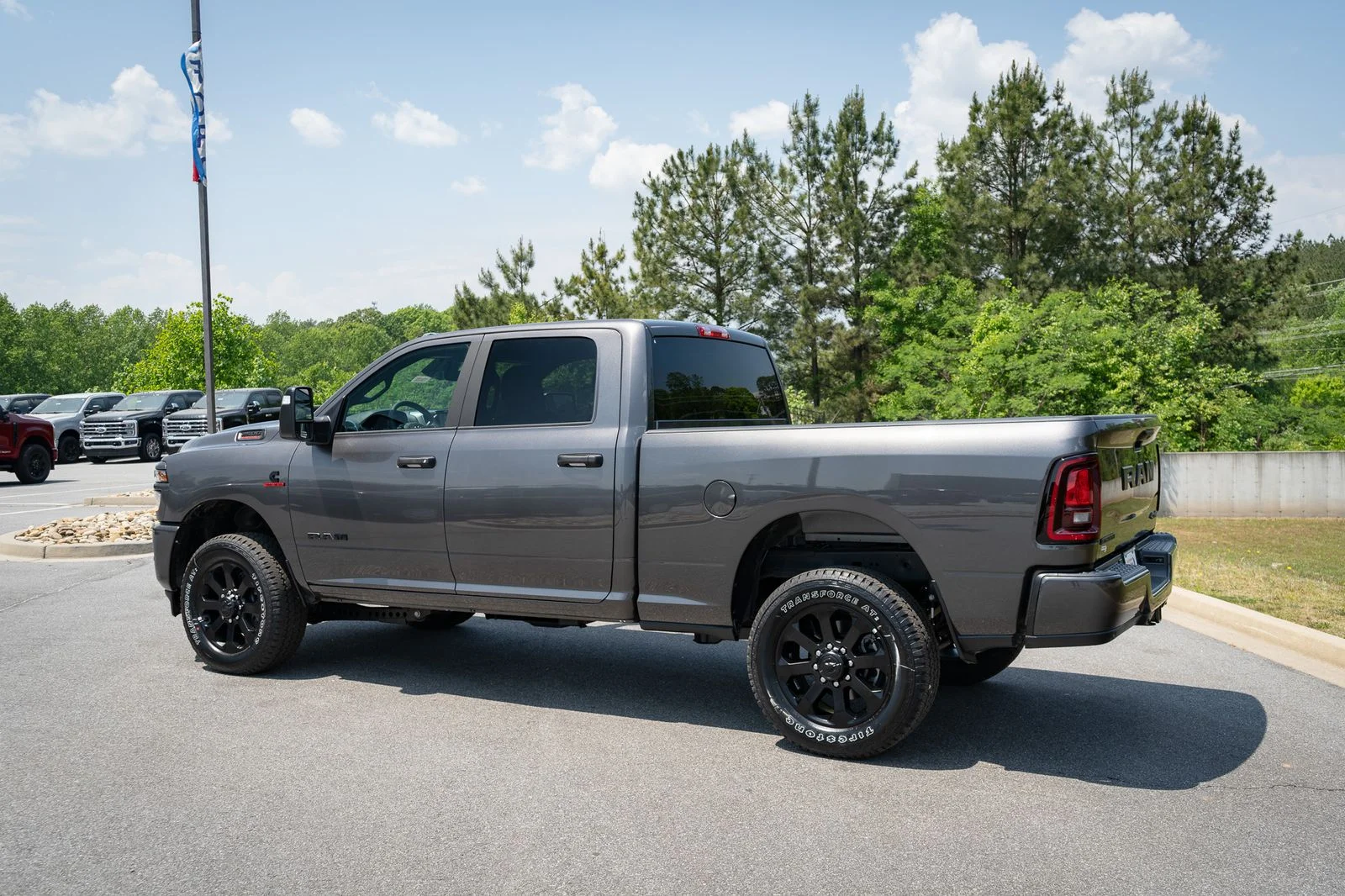 New 2026 Granite Crystal Metallic Clear-Coat Exterior Paint RAM Big Horn image 7
