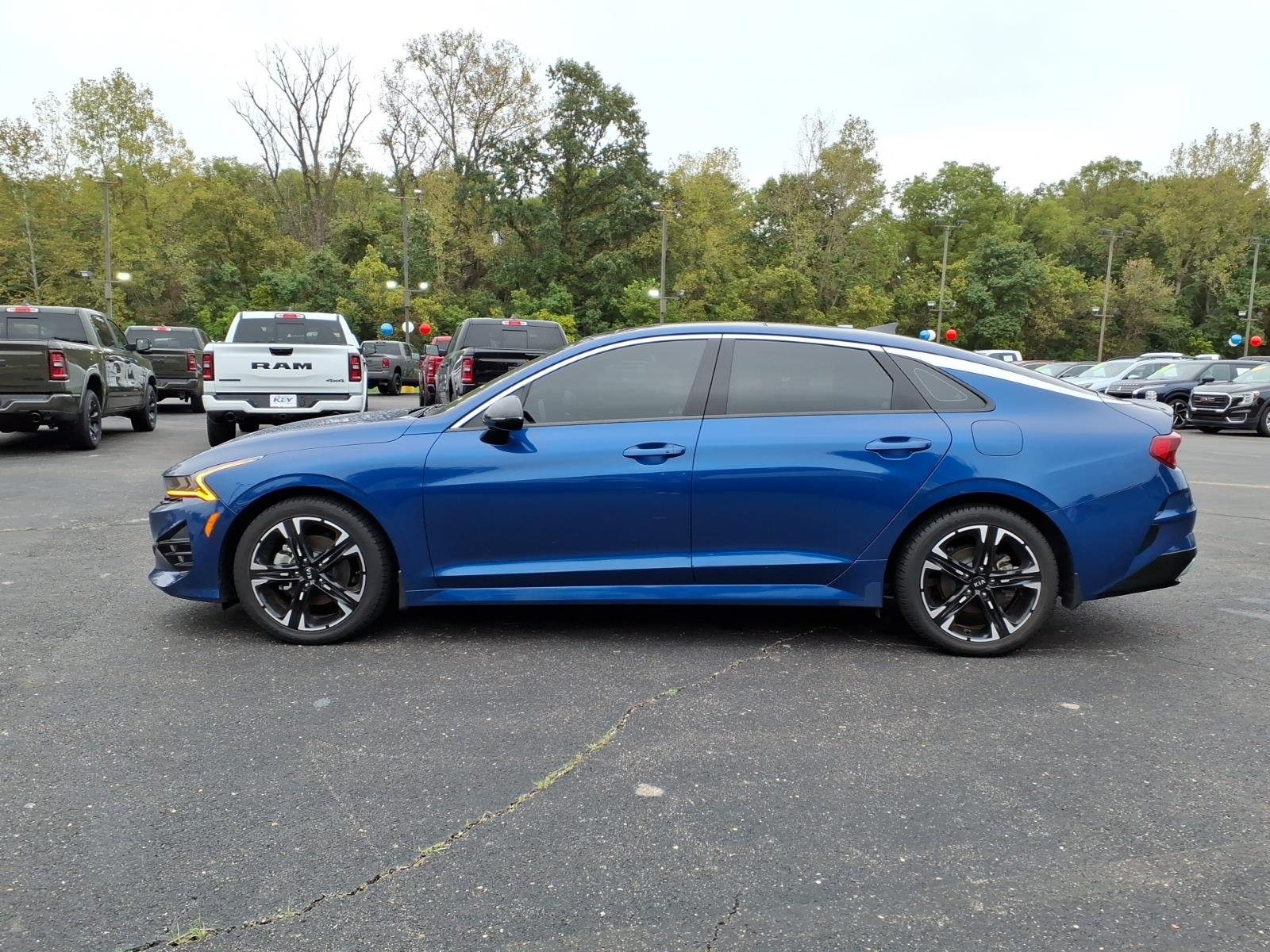 Used 2021 Sapphire Blue Kia GT-Line image 4