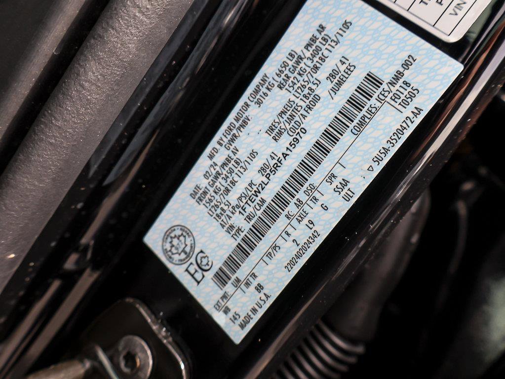 Used 2024 Agate Black Metallic Ford STX image 32