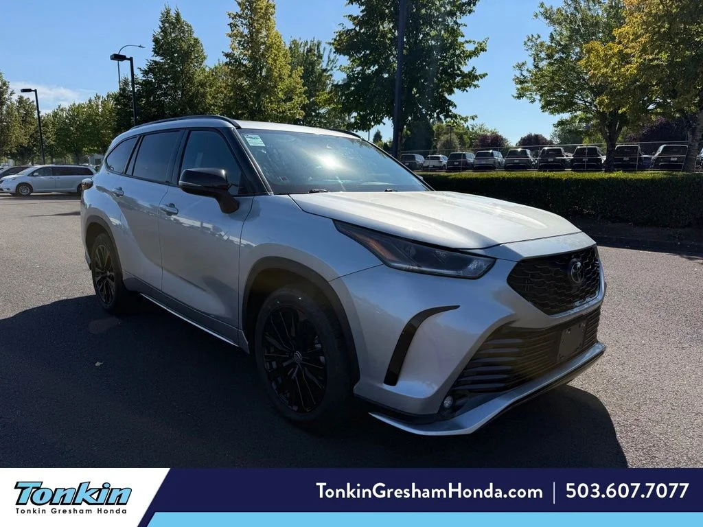 Used 2025 Celestial Silver Metallic Toyota XSE image 1