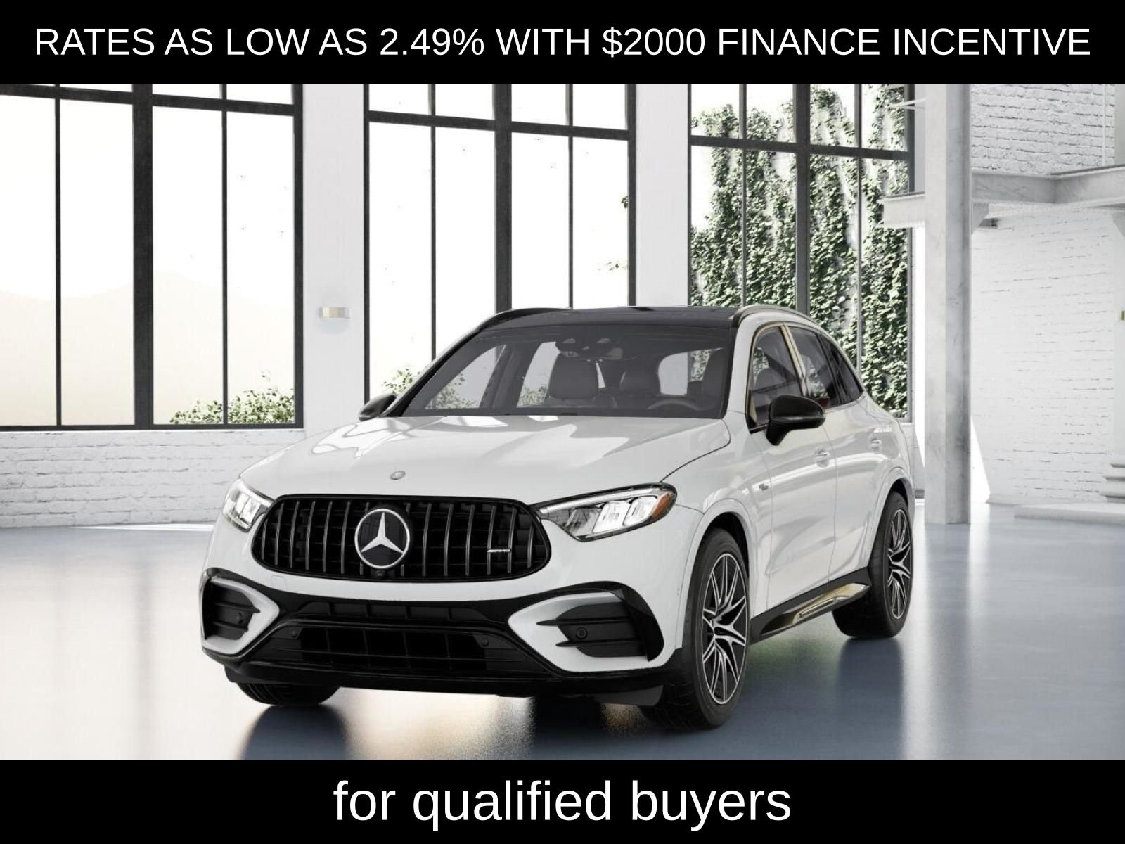 New 2026 Polar White Mercedes-Benz GLC 43 AMG® image 41