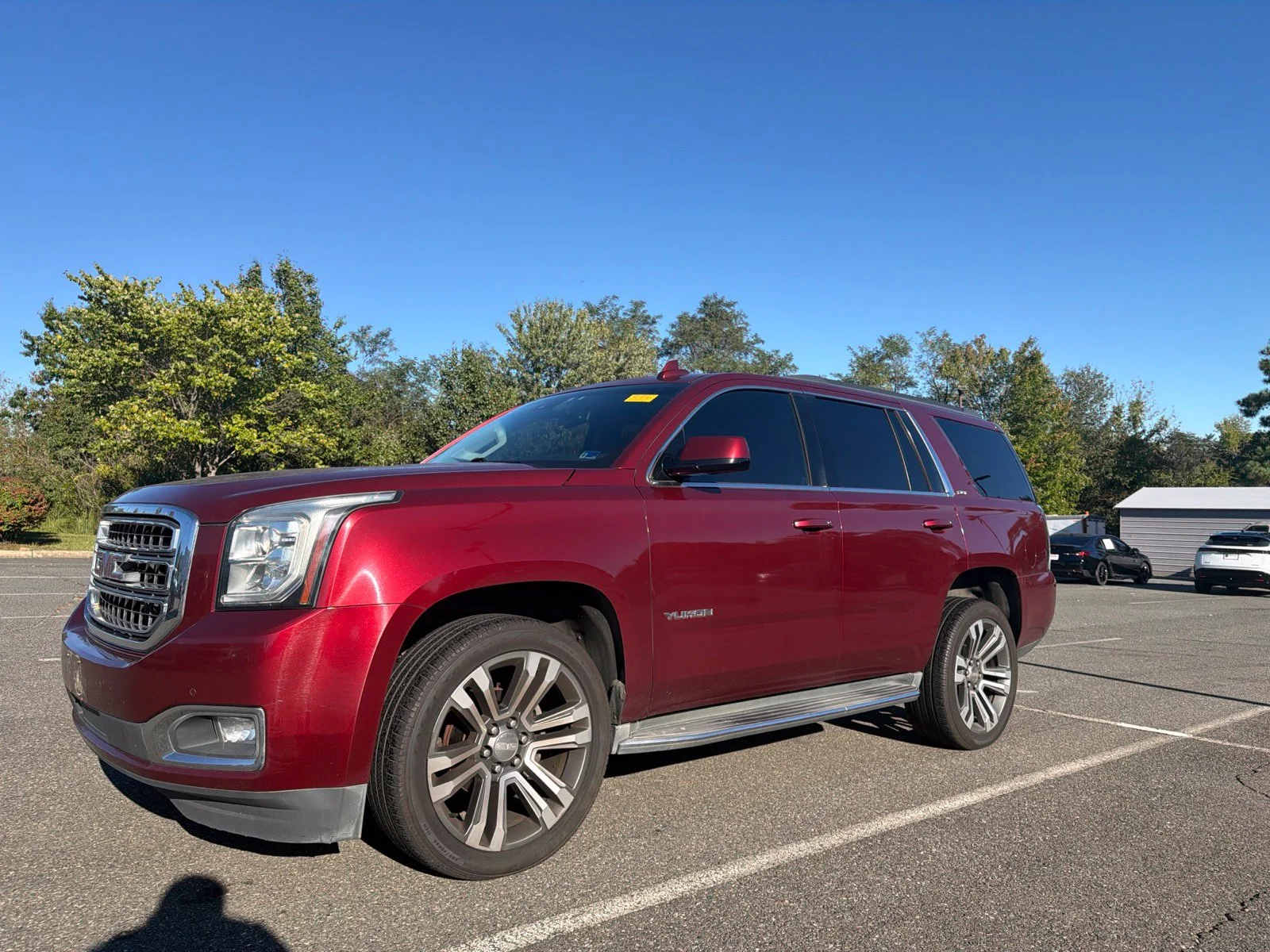 Used 2017 Red GMC SLT image 6