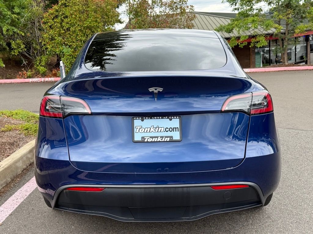 Used 2025 Deep Blue Metallic Tesla Long Range image 6