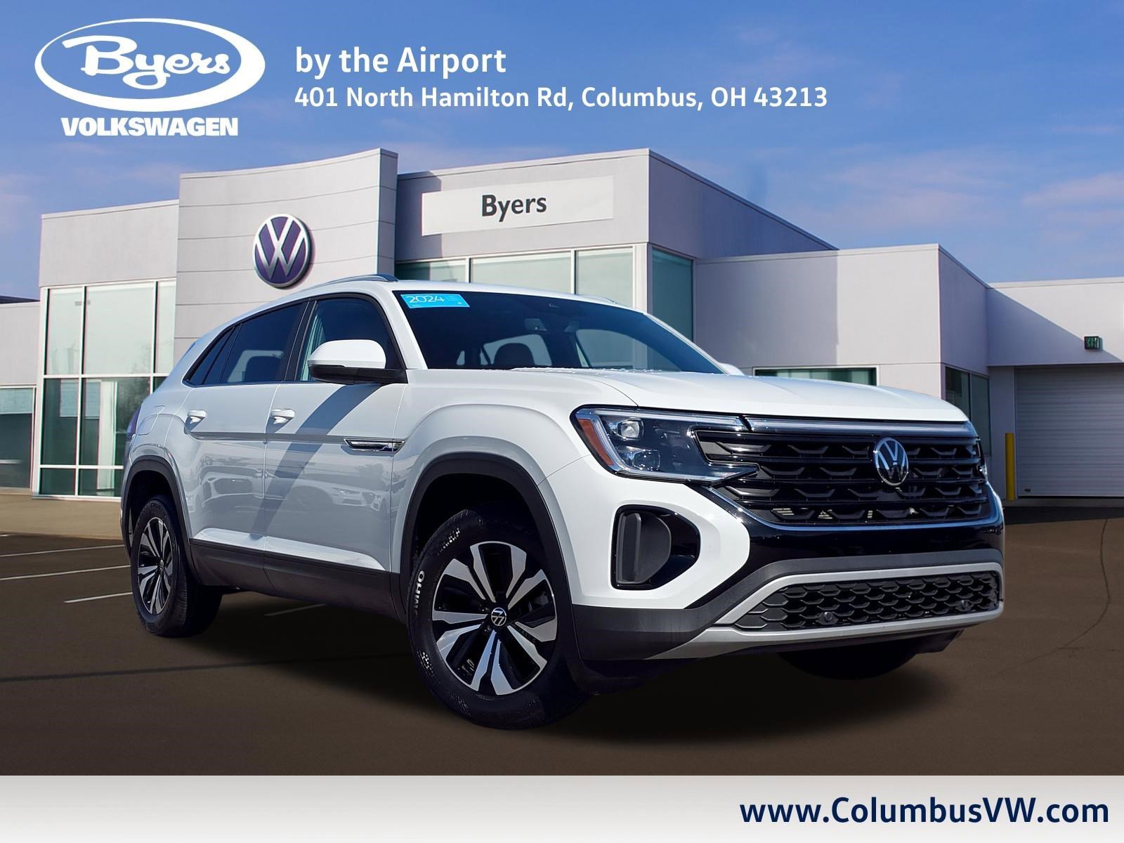 Certified Used 2024 Pure White Volkswagen 2.0T SE image 1