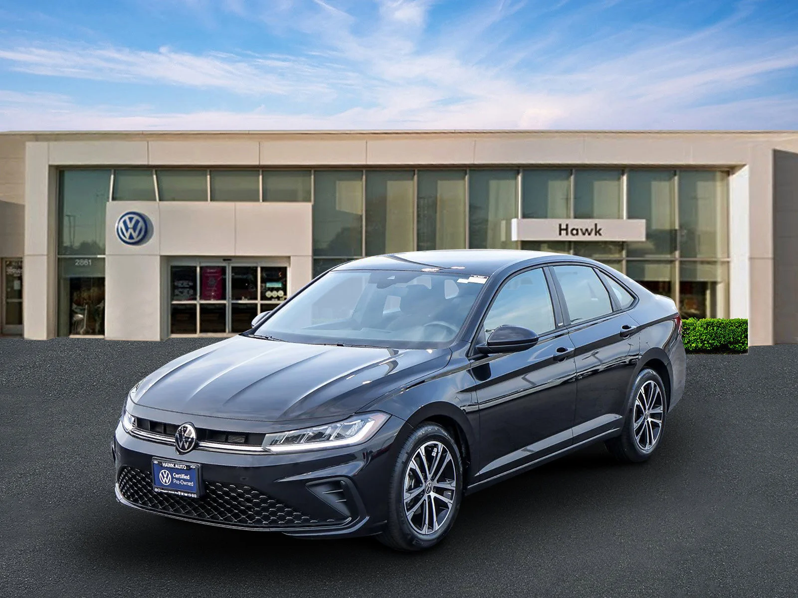 Used 2026 Deep Black Pearl Volkswagen Sport image 2