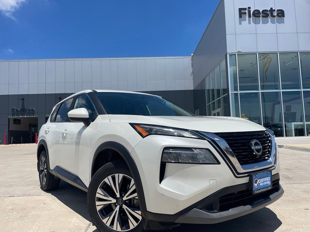 Certified Used 2023 White Nissan SV image 1