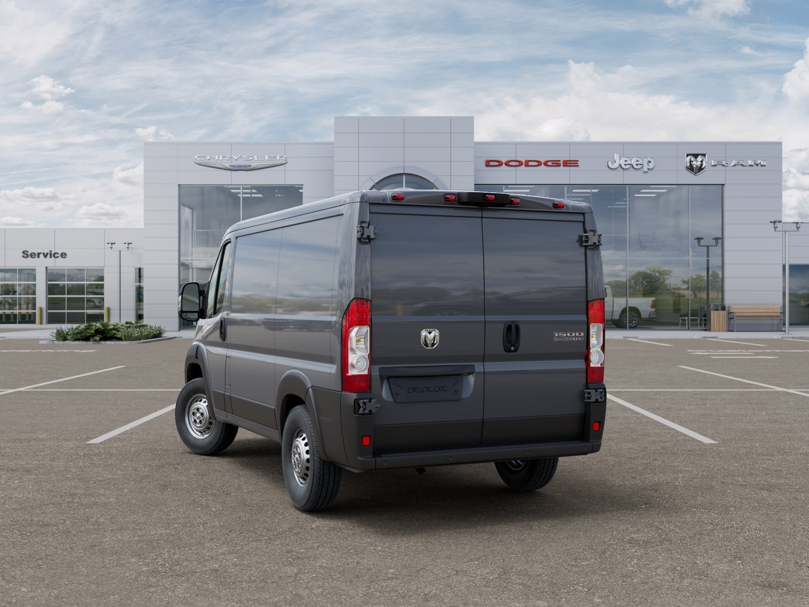New 2026 Ceramic Gray Clear-Coat Exterior Paint RAM Tradesman image 21