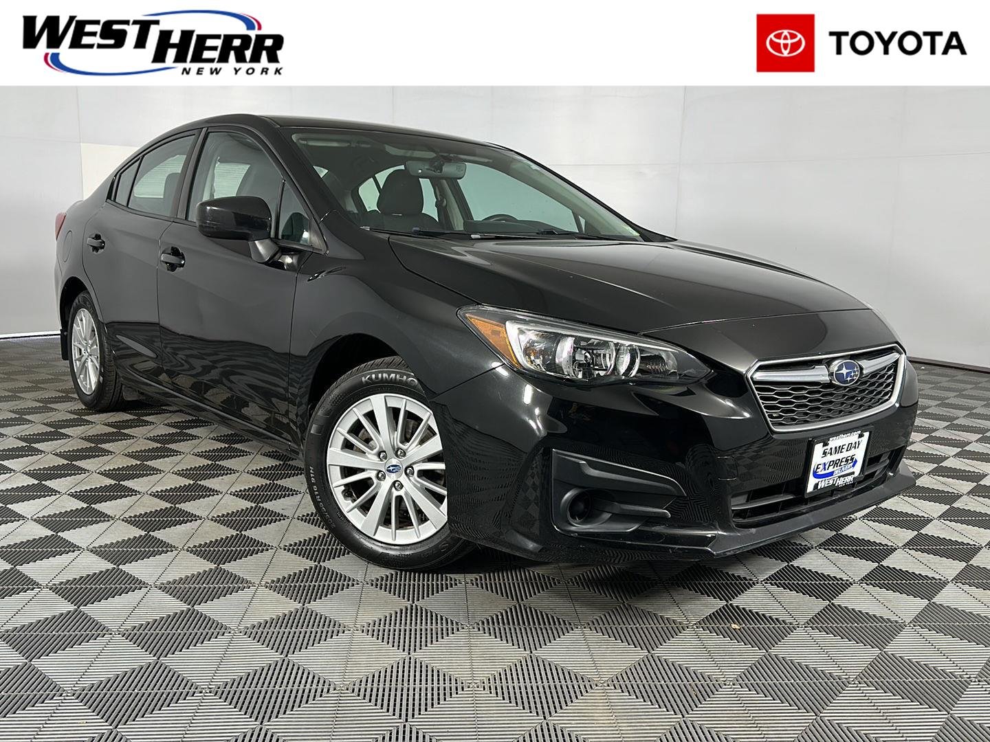 Used 2017 Crystal Black Silica Subaru Premium image 1
