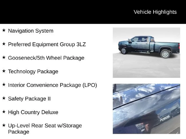 Certified Used 2020 SHADOW GRAY METALLIC Chevrolet High Country image 8