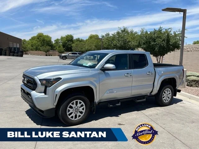 Certified Used 2025 Silver Toyota SR5 image 1