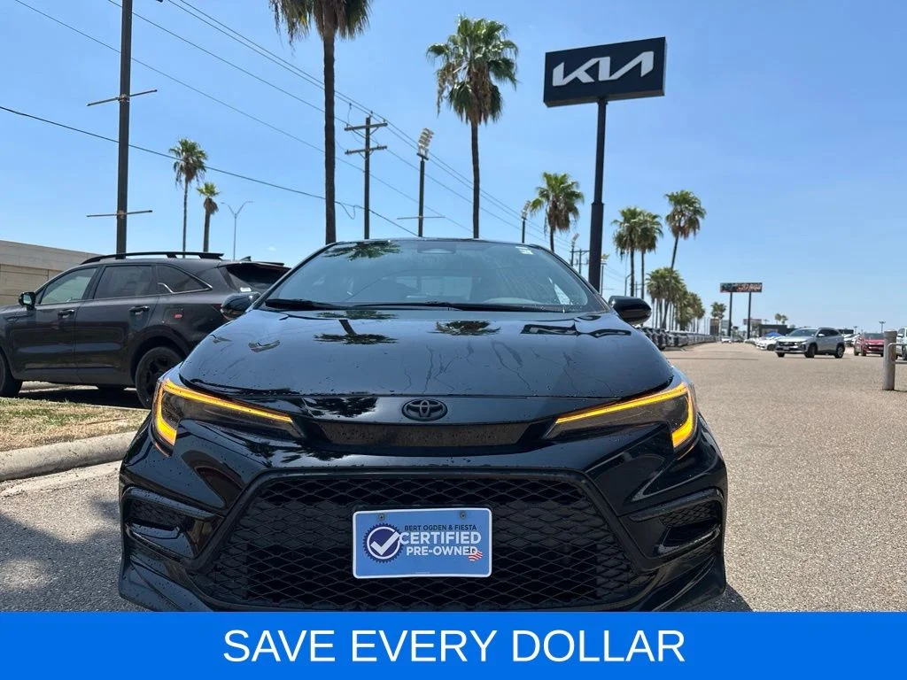 Used 2024 Black Toyota SE image 2