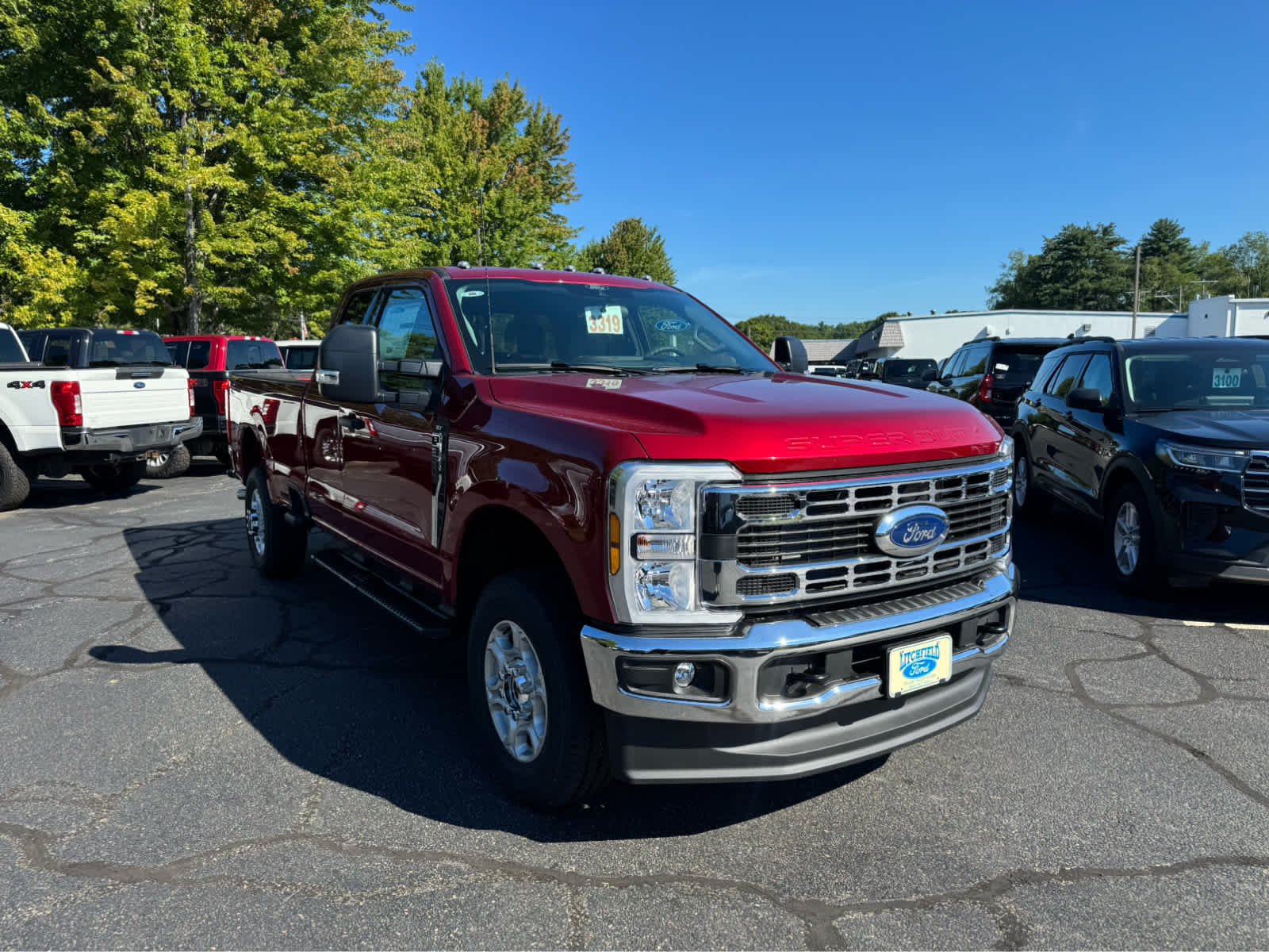 New 2026 Ruby Red Metallic Tinted Clearcoat Ford XLT image 8