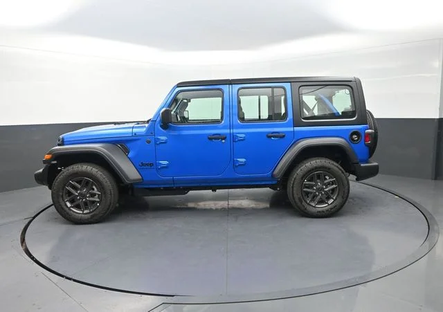 New 2026 Hydro Blue Pearl-Coat Exterior Paint Jeep Sport image 6