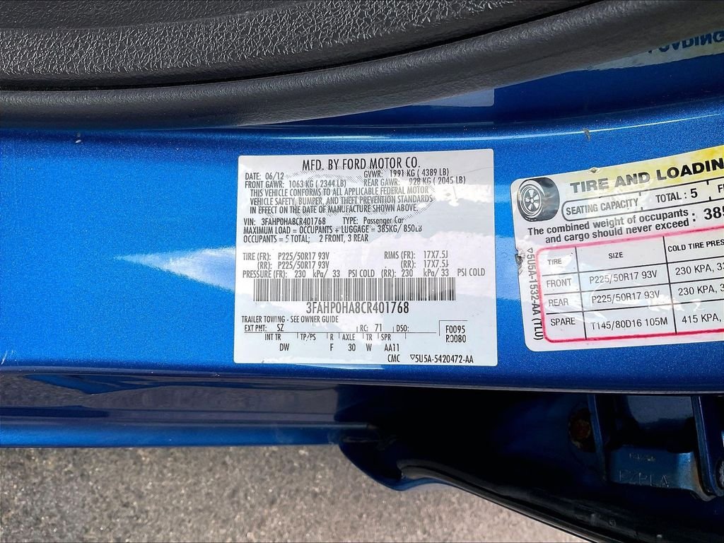 Used 2012 Blue Ford SE image 30
