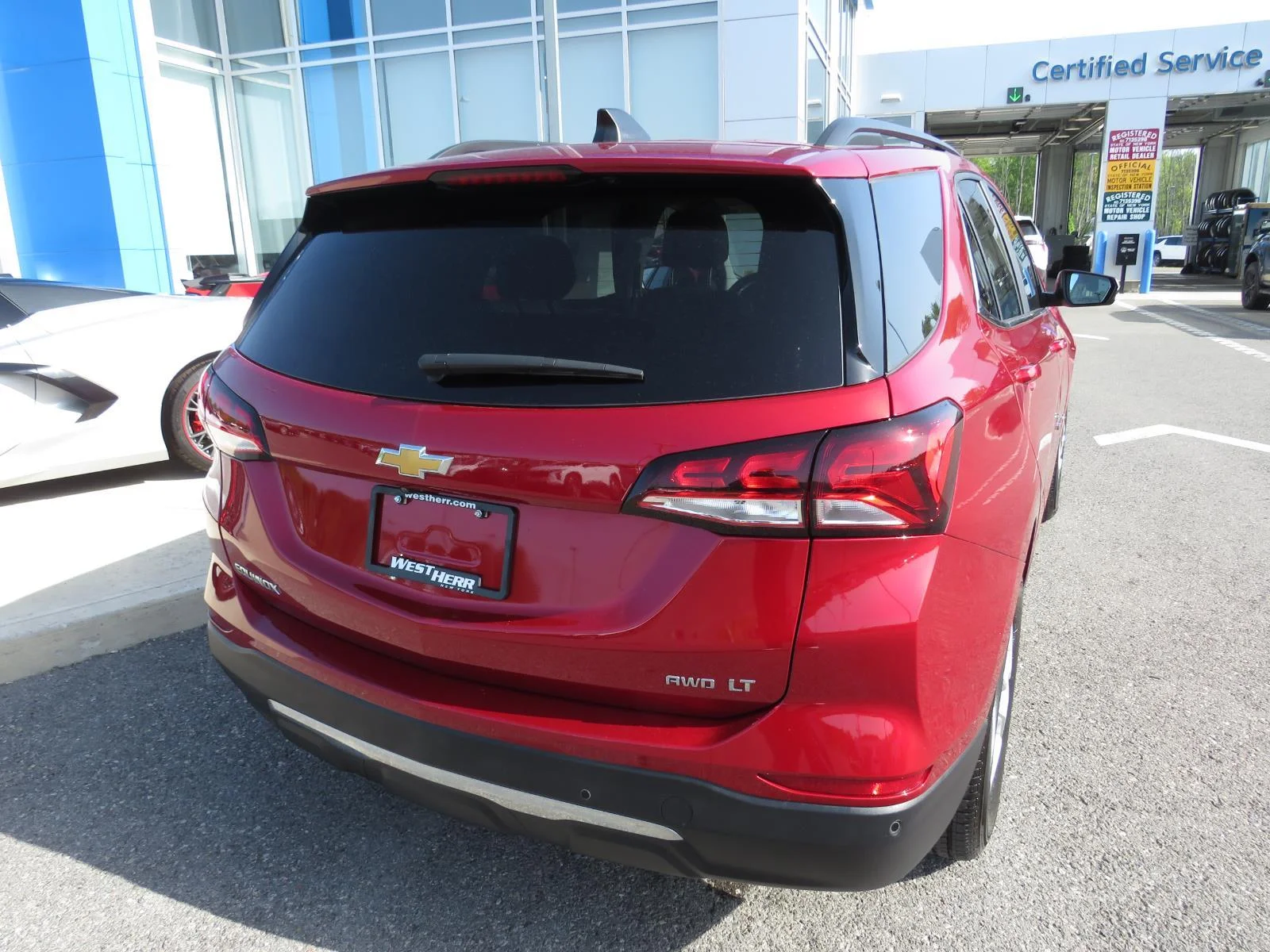 Used 2024 Radiant Red Tintcoat Chevrolet LT image 9