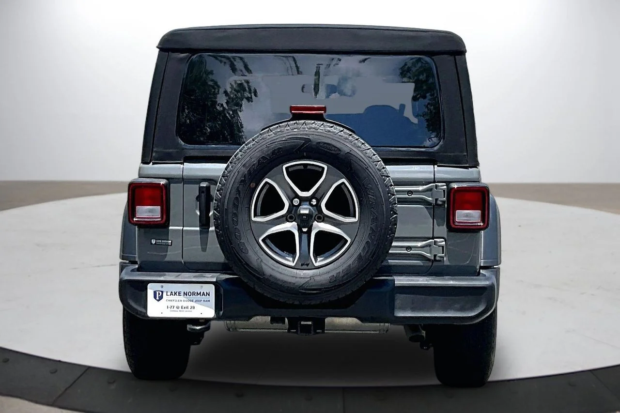 Certified Used 2021 Gray Jeep Sport S image 8