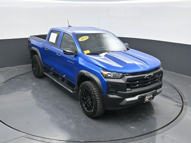 Used 2024 Glacier Blue Metallic Chevrolet Trail Boss image 41