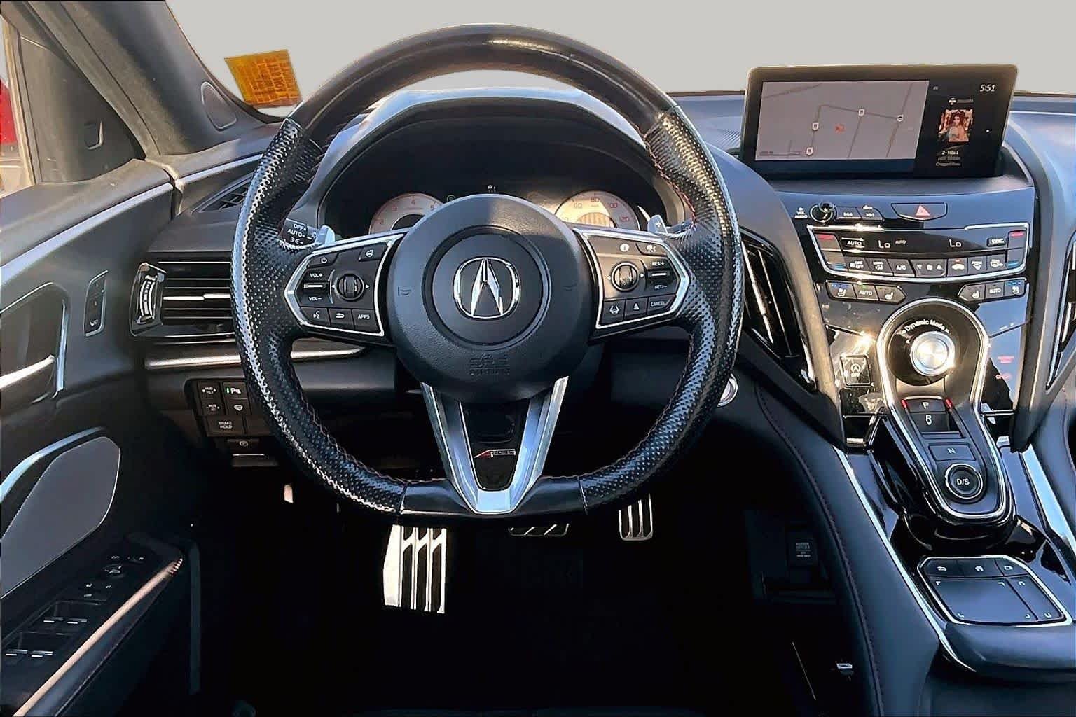 Used 2022 Performance Red Pearl Acura w/A-Spec Advance Package image 6