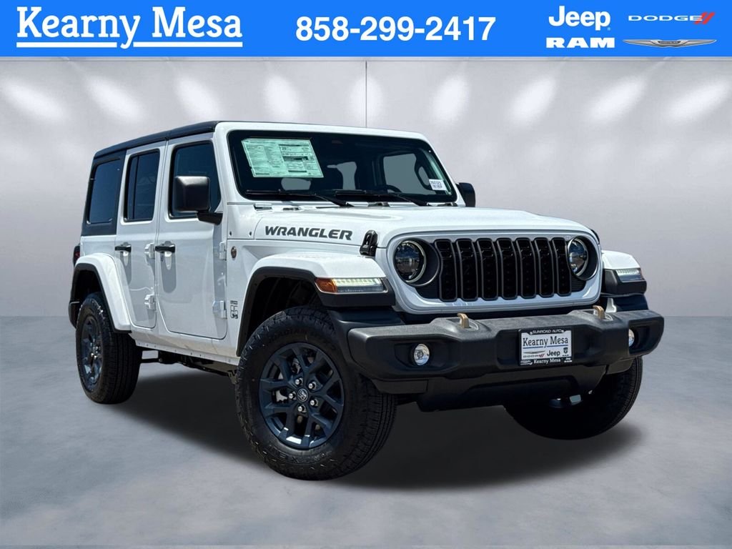 New 2026 Bright White Clear-Coat Exterior Paint Jeep 85th Anniversary Edition image 1