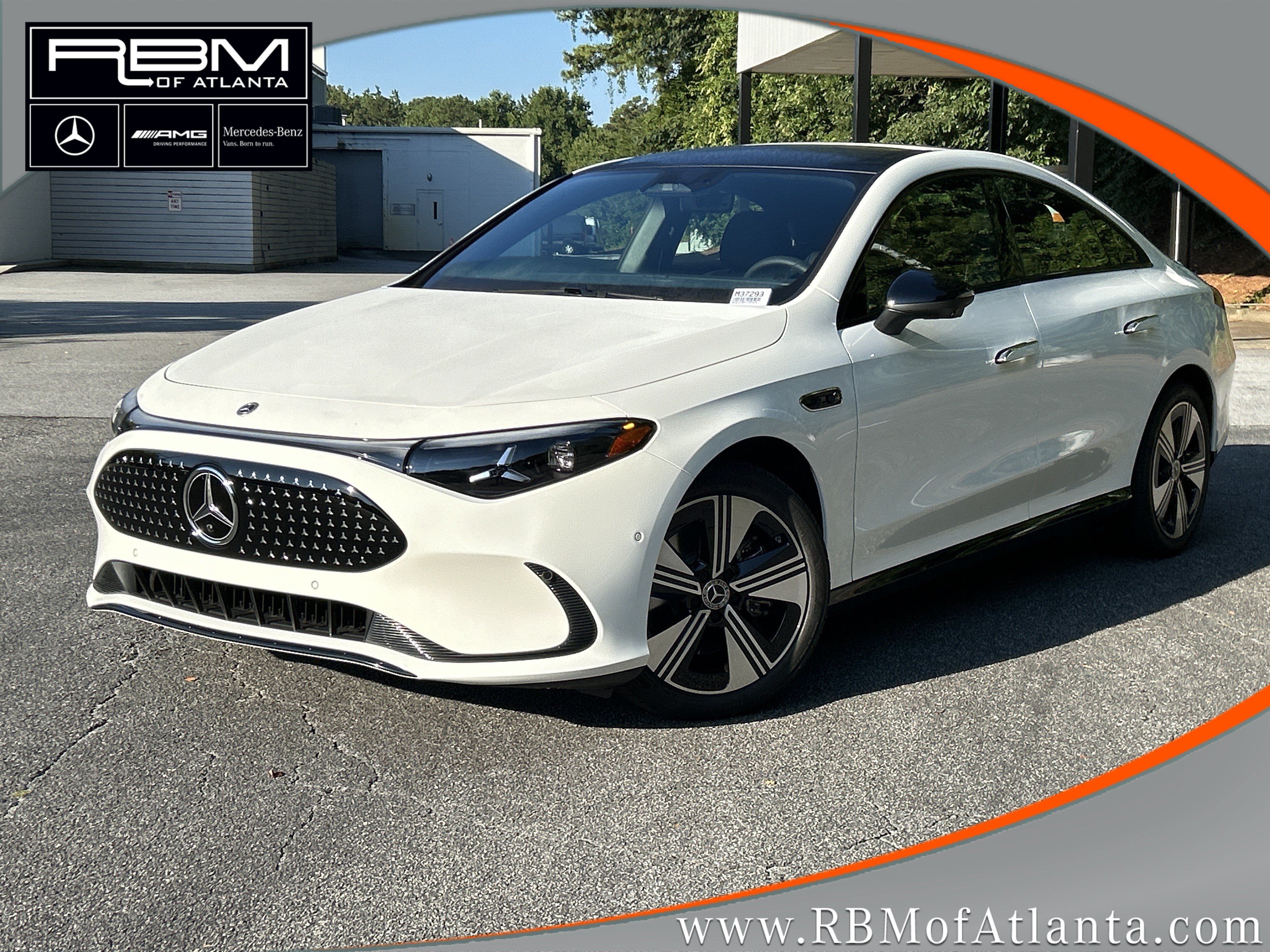 New 2027 Polar White Mercedes-Benz CLA 250+ Electric Sedan image 1