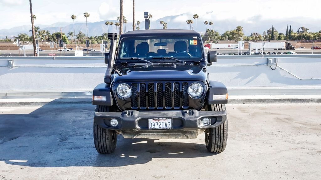Used 2021 Black Clearcoat Jeep Sport image 3