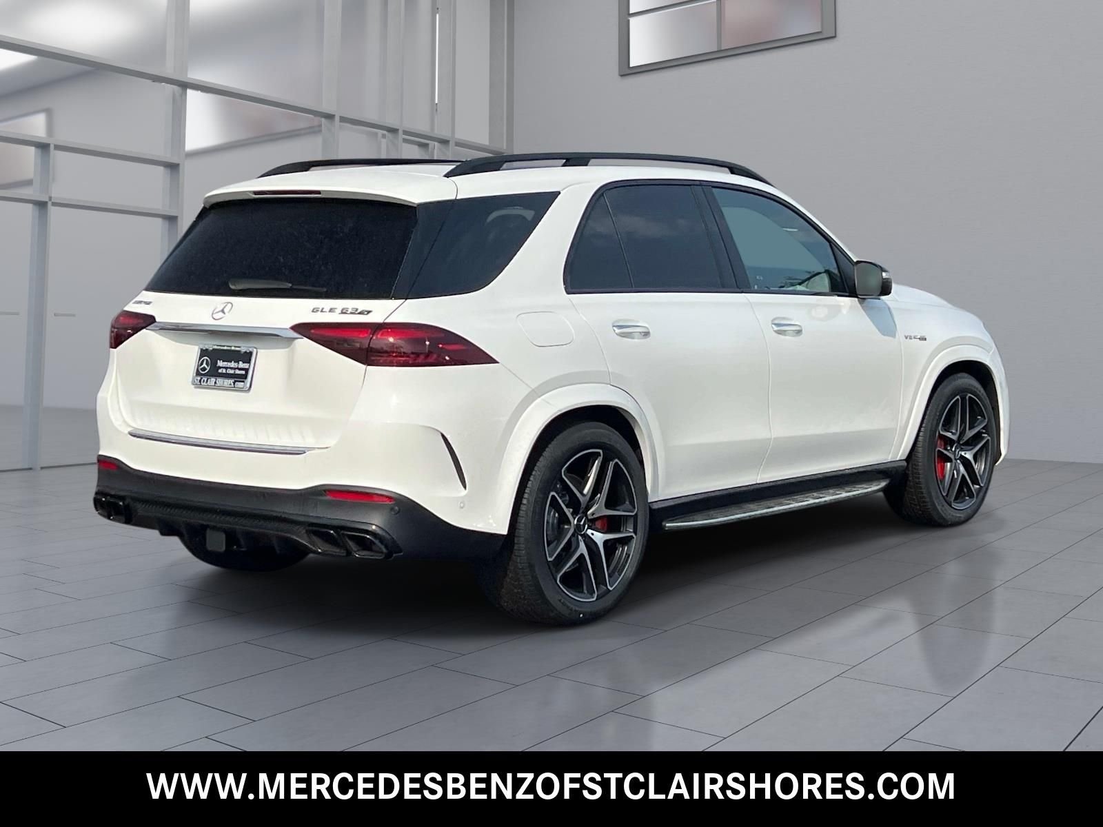 New 2026 Polar White Mercedes-Benz AMG® GLE 63 S 4MATIC+ SUV image 6