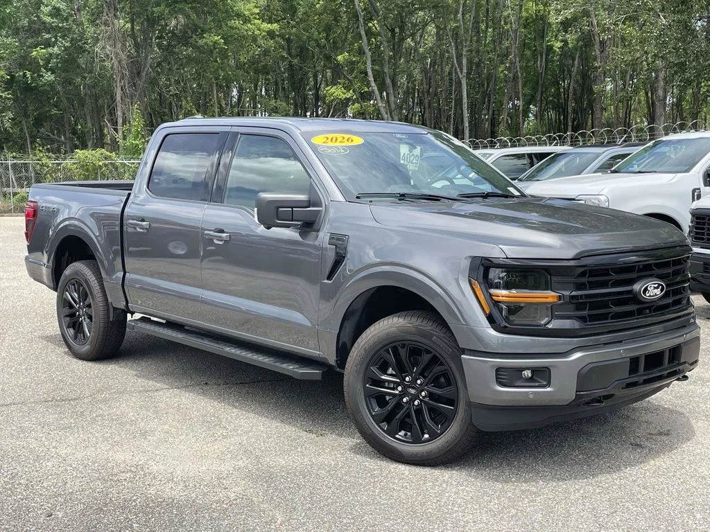 New 2026 Gray Ford XLT image 1