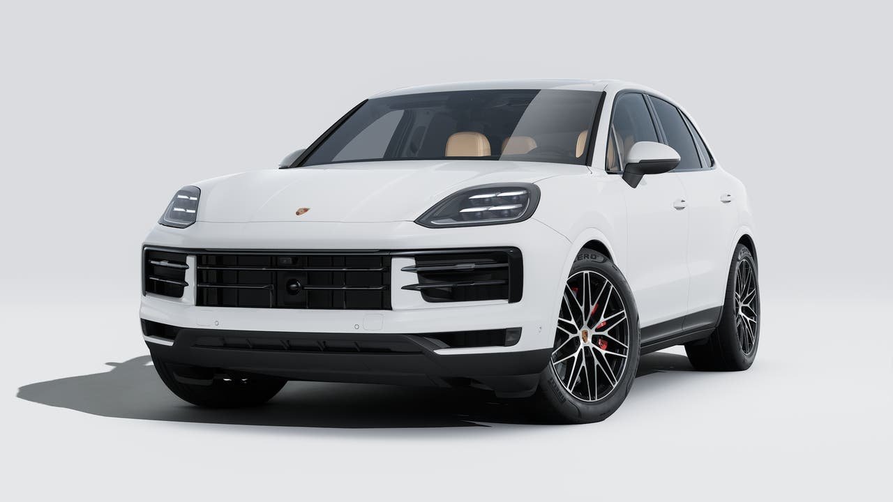 New 2026 White Porsche S image 1
